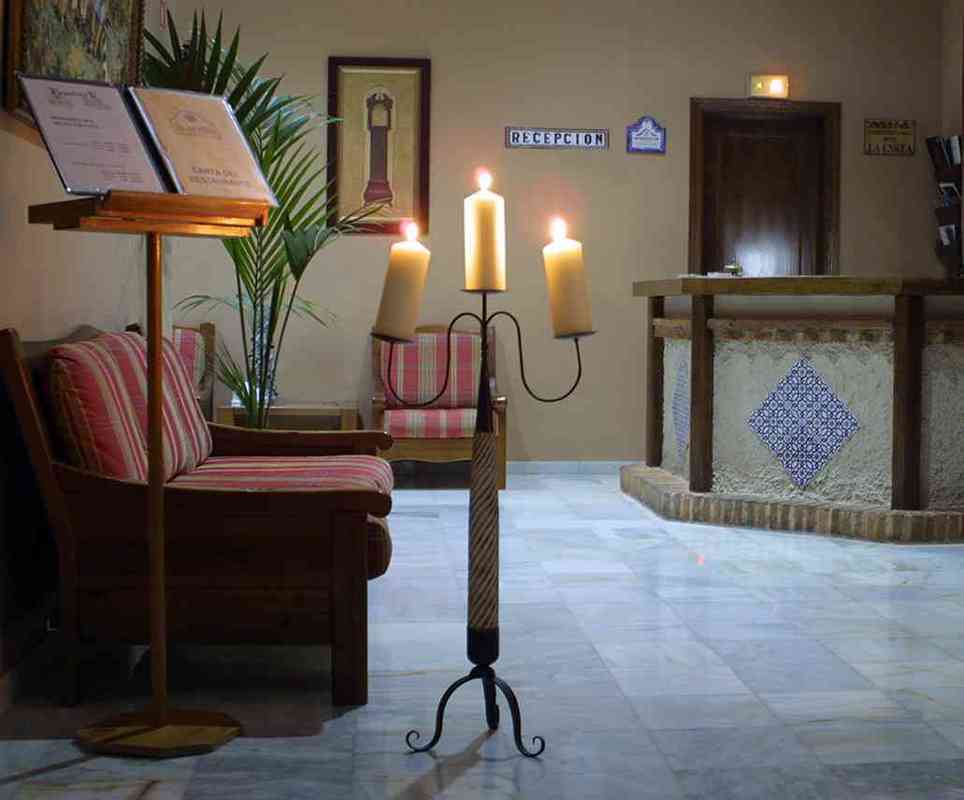 Hotel La Enrea Montefrio Bagian luar foto