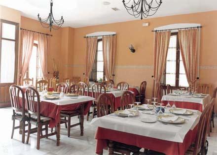 Hotel La Enrea Montefrio Restoran foto