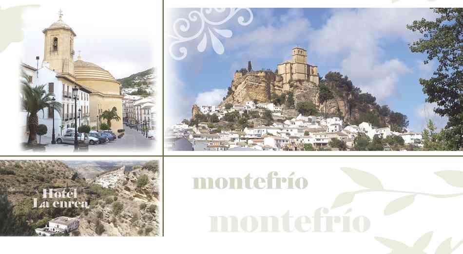 Hotel La Enrea Montefrio Bagian luar foto